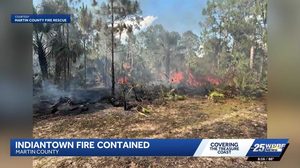 Indiantown Brushfire Contained After Spreading To 125 Acres