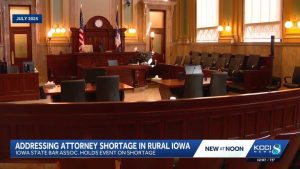 Iowa Addresses Rural Attorney Shortage