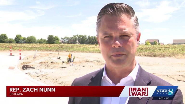 Iowa Congressman Zach Nunn Awaits Iran Deal