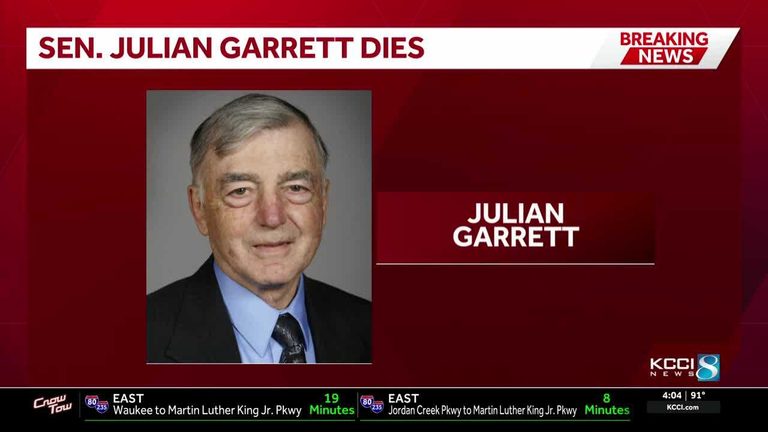 Iowa Gov Orders Flags At Half Staff For Sen Julian Garrett
