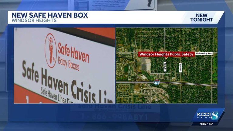 Iowa Installs Safe Haven Baby Box
