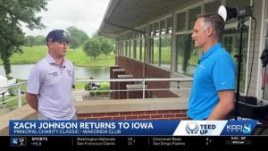 Iowa Native Zach Johnson Returns Home For Principal Charity Classic