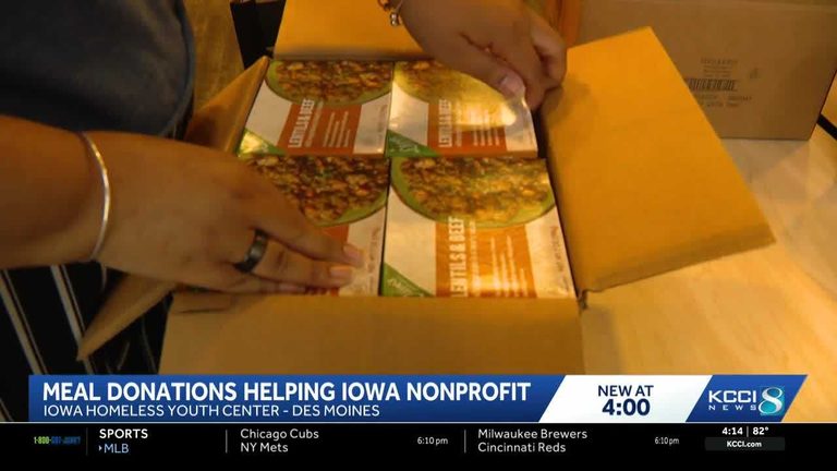 Iowa Organization Donates Meals To Homeless Youth
