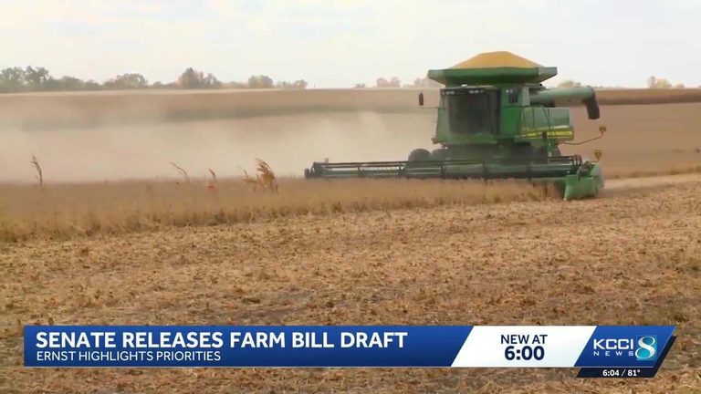 Iowa Senators Back Farm Bill Draft