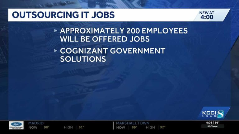 Iowa To Outsource It Jobs