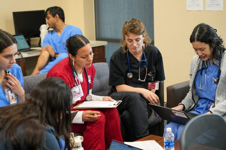 Iu Students Provide Free Healthcare