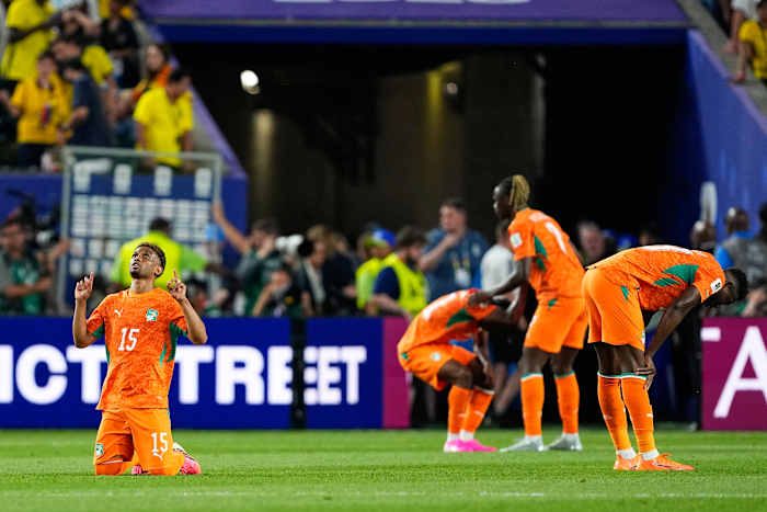 Ivory Coast Beats Ecuador 1 0 In World Cup