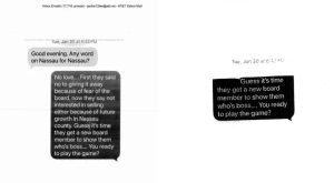 Jacksonville City Council President S Texts Raise Questions