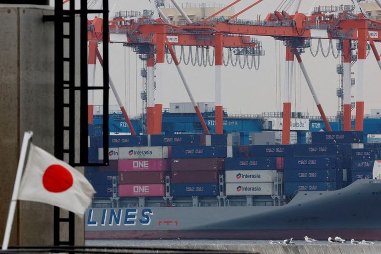 Japan Exports Rise 17