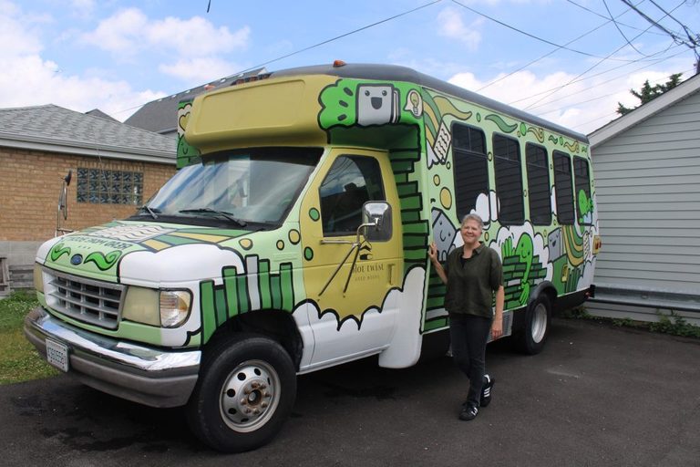 Jefferson Park Bookstore Launches Bookmobile