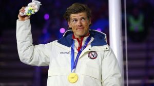 Johannes Hoesflot Klaebo Attends Us Open Golf