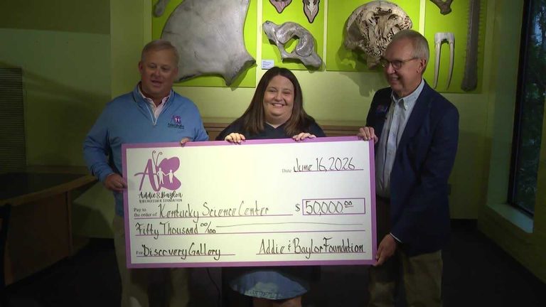 Kentucky Science Center Gets 50K Donation