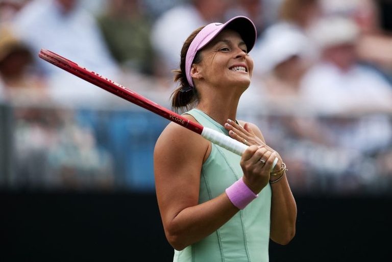 Keys Maria Advance To Eastbourne Final