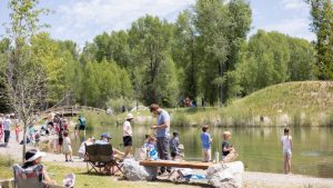 Kids Fishing Day Reels In Families At R Park