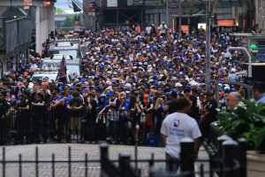 Knicks Celebrate Nba Championship