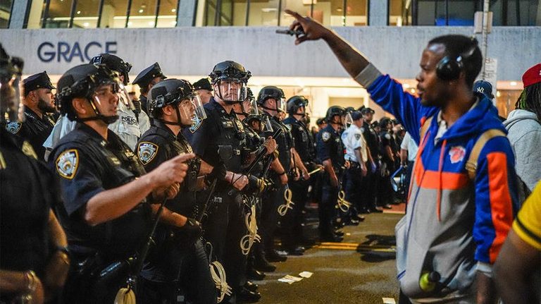 Knicks Watch Party Turns Violent
