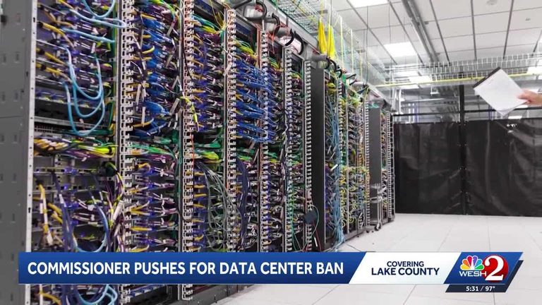 Lake County Imposes Moratorium On Data Centers