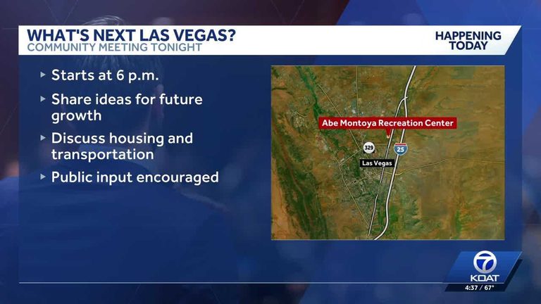 Las Vegas Nm Residents To Shape Citys Future At Community Meeting