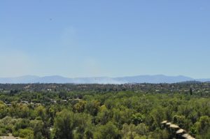 Linden Fire Prompts Evacuations In Downtown Redding