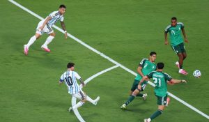Lionel Messi Scores Hat Trick In World Cup