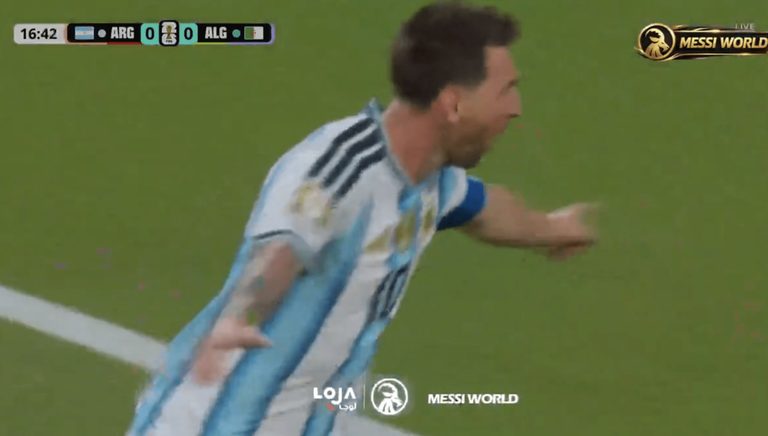 Lionel Messi Scores Impressive Goal
