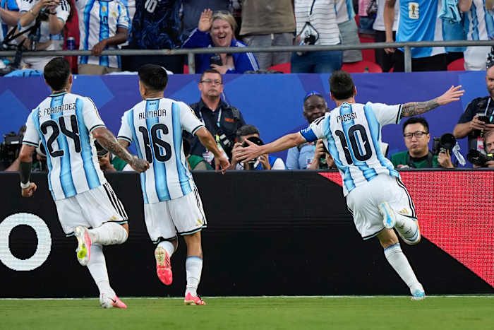 Lionel Messi Scores In 5Th World Cup