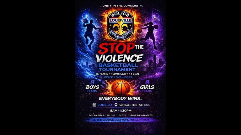 Lmpd Hosts Youth Basketball Tournament