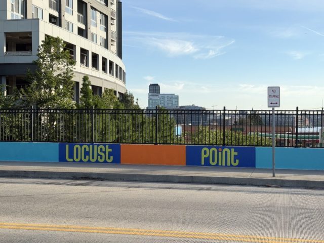 Locust Point Bridge Gets Colorful Makeover
