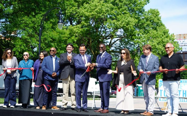 Logan Square Traffic Circle Redesign Complete