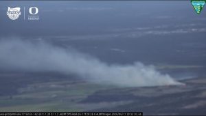Lone Pine Fire Burns Northwest Of Powell Butte