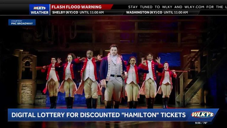 Louisville 10 Hamilton Tickets