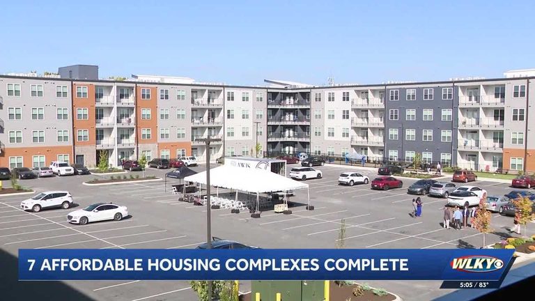 Louisville Completes 7 New Affordable Housing Complexes
