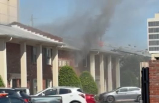 Louisville Fire Responds To Condo Fire