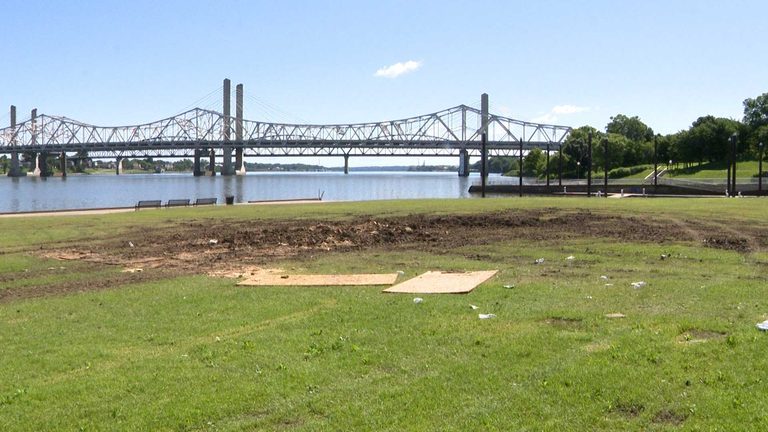 Louisville S Great Lawn Repairs Underway