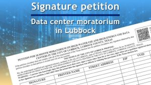 Lubbock Considers 18 Month Moratorium On New Data Centers