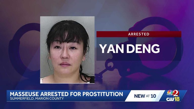 Marion County Masseuse Arrested