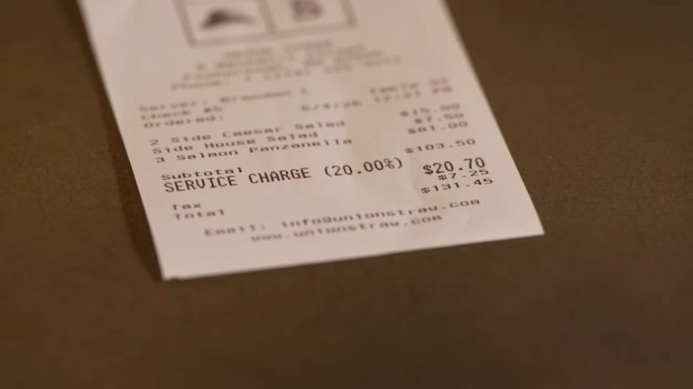 Massachusetts Restaurants Add Service Charge