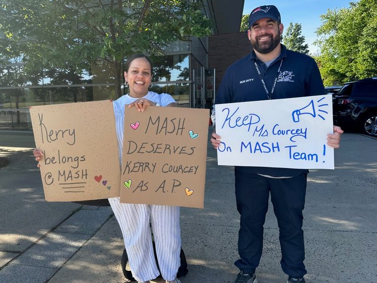 Mauro Sheridan Community Protests Assistant Principal Transfer