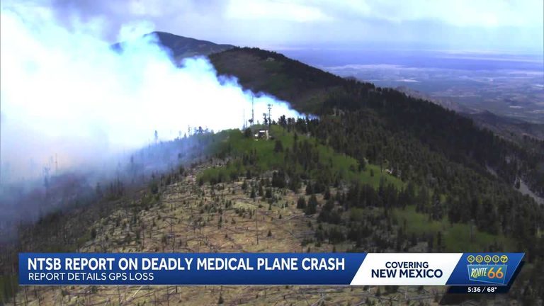 Medical Aircraft Crashes In Capitan Mountains