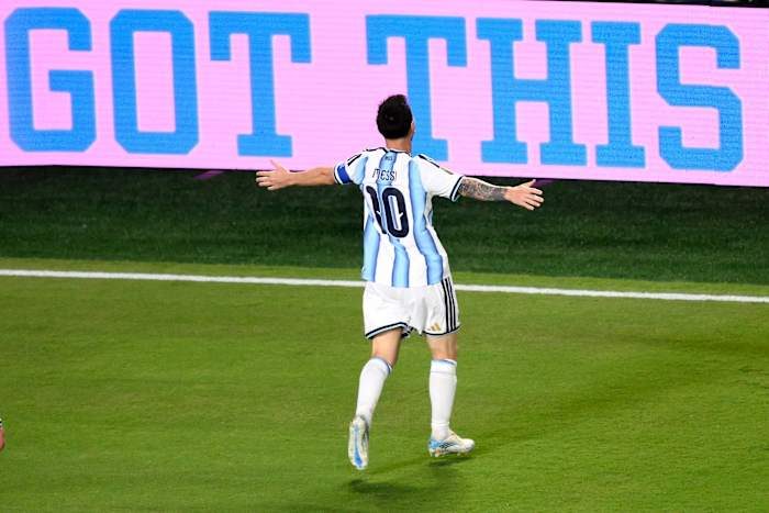 Messi Scores Hat Trick