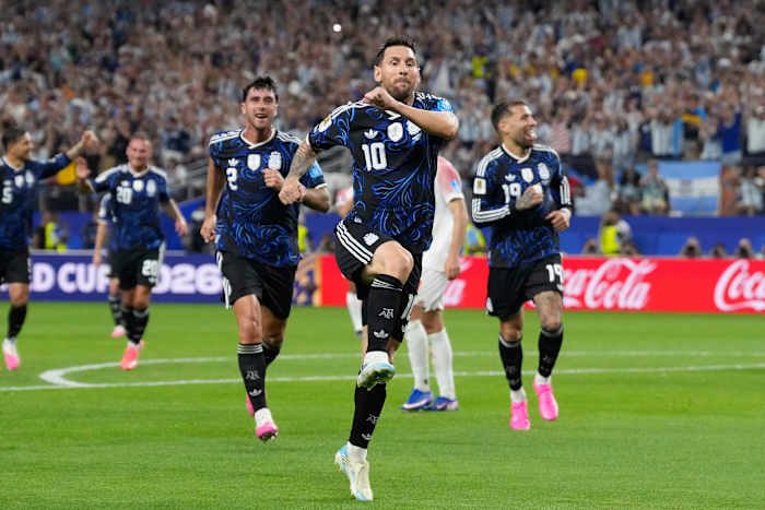Messi Scores In 7Th Straight World Cup Game