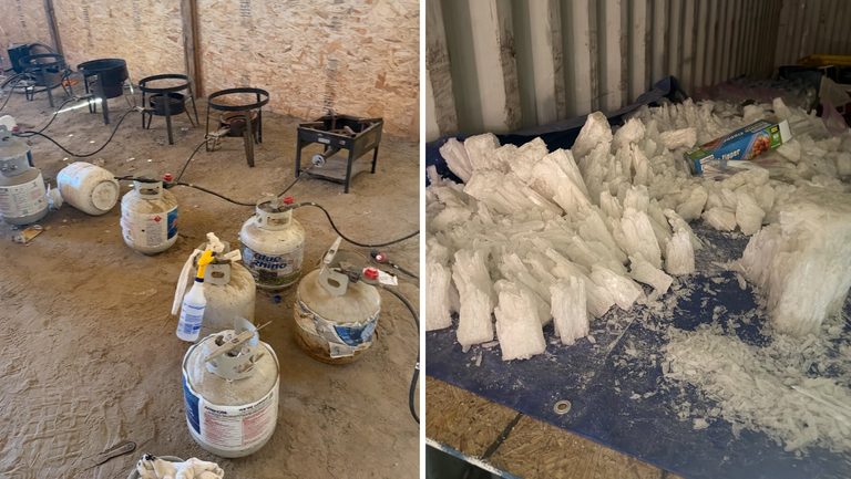 Methamphetamine Bust In Palmdale