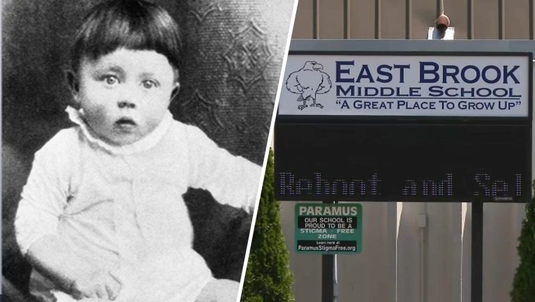 N J Middle School Yearbook Includes Baby Photo Of Adolf Hitler