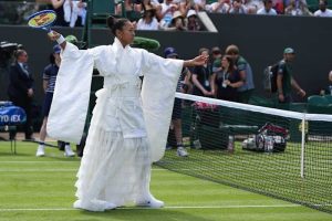 Naomi Osaka Makes Fashion Statement