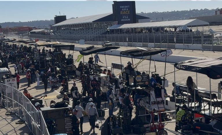 Nascar Celebrates With Us Navy In San Diego