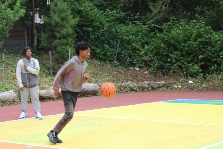 New Haven Basketball Court Gets Cooling Mural
