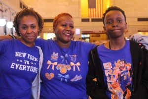 New Haven Fans Cheer On Knicks