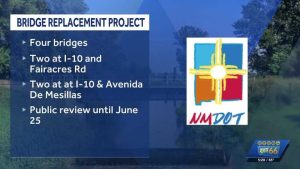 New Mexico Seeks Input On I 10 Bridge Replacement