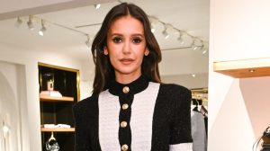 Nina Dobrev Celebrates Knicks Win