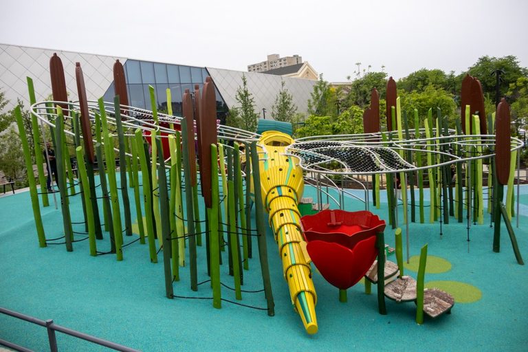 Obama Center Opens Inclusive Playground